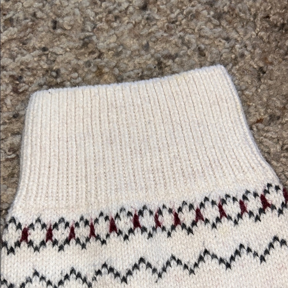 Vintage Thick Patterned Sweater - Picture 13 of 13